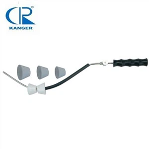 Laparoscopische baarmoedermanipulator gebogen