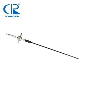 Zuig- en irrigatiebuis met haakelektrode