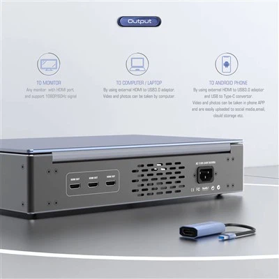 3-in-1 laparoscopische hysteroscopiecamera